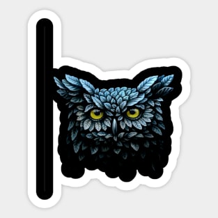 Beautiful owl Sticker